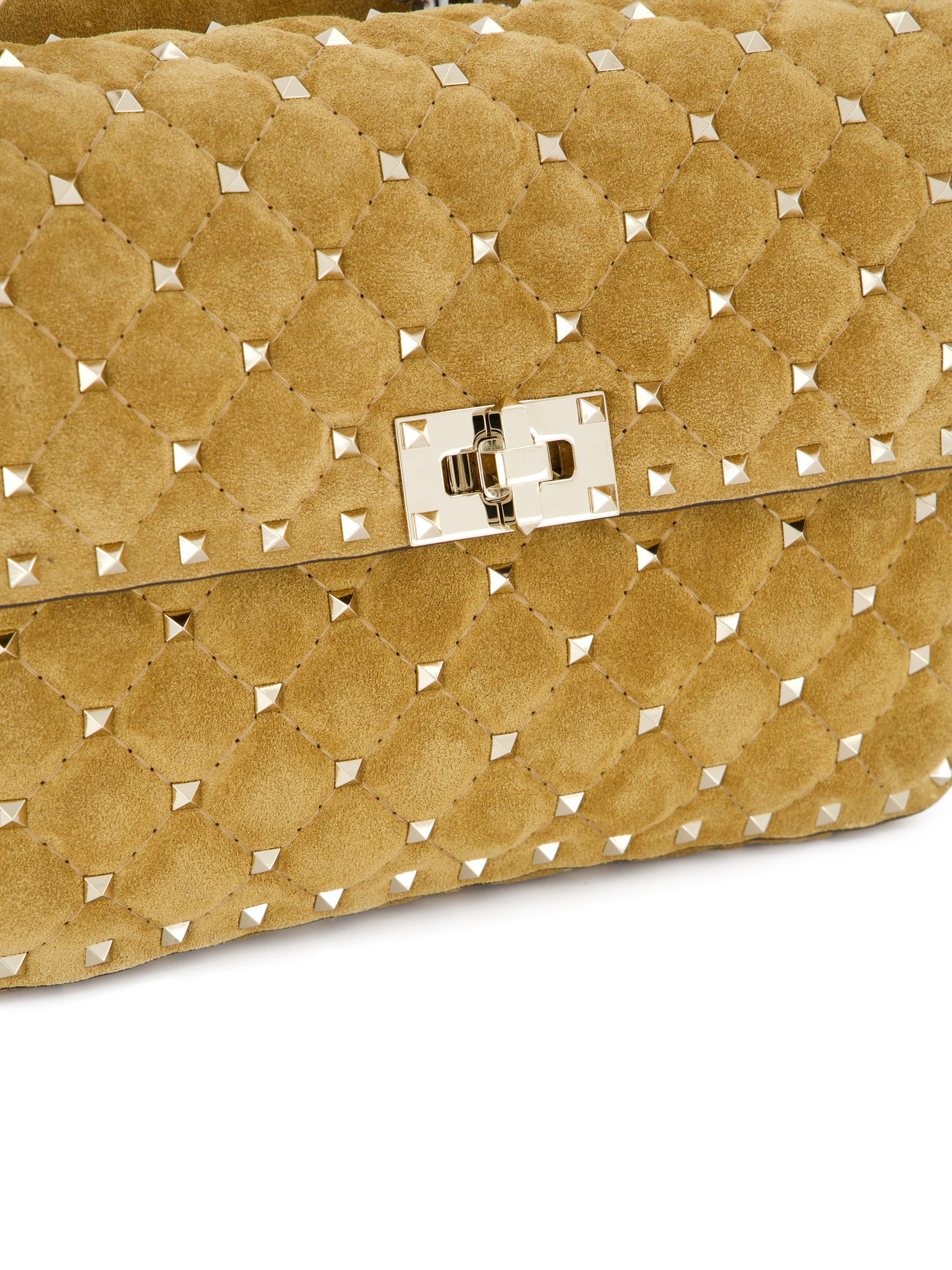 Borsa Media Valentino Garavani Rockstud Spike In Suede 9W2B0122KQQ RDX VALENTINO GARAVANI 