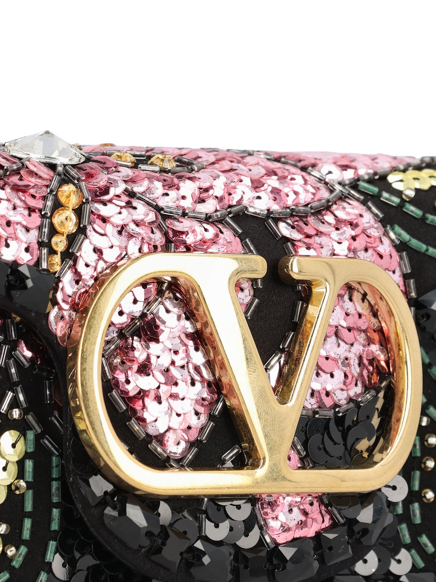Borsa realizzata in raso 9W2B0K53DLF N96 VALENTINO GARAVANI 