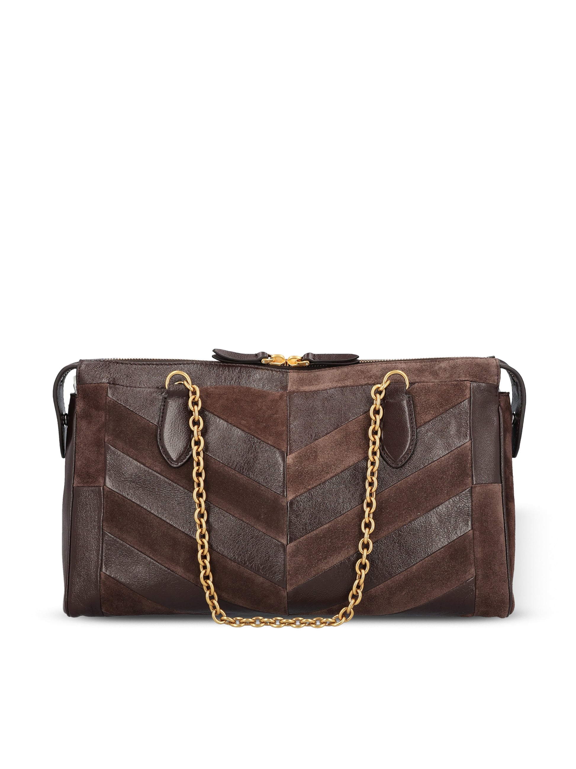Borsa realizzata in suede e nappa. 9W2B0S70DED RE6 VALENTINO GARAVANI 