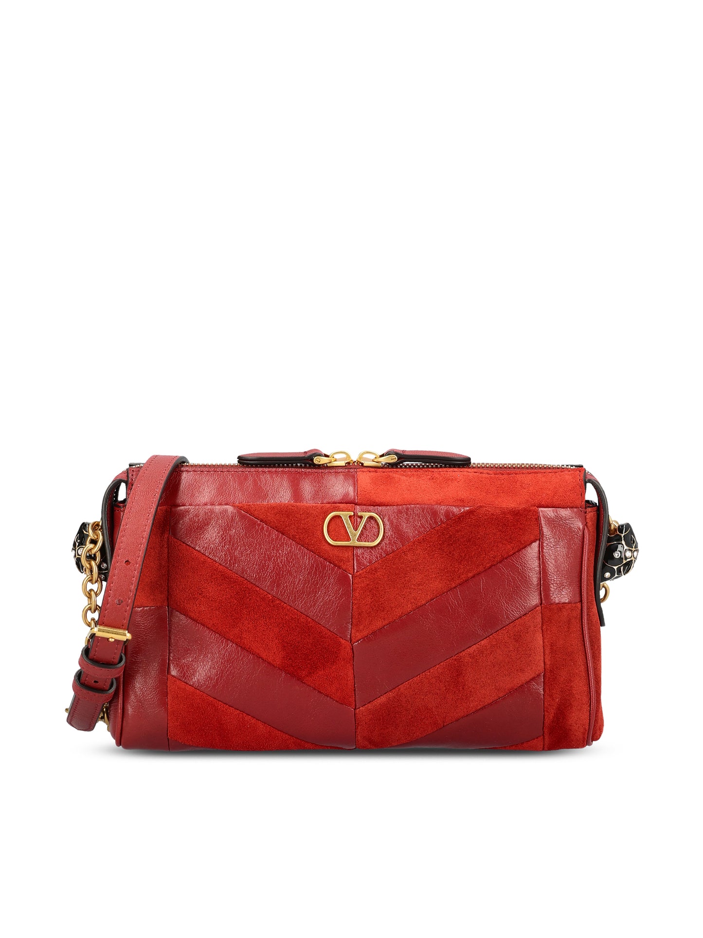 Borsa realizzata in suede e nappa. 9W2B0S99DED AQS VALENTINO GARAVANI 