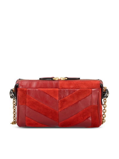 Borsa realizzata in suede e nappa. 9W2B0S99DED AQS VALENTINO GARAVANI 