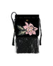 Borsa a Tracolla in Velluto con Ricamo Floreale e Frange 9W2B0T47QMD 7DL VALENTINO GARAVANI 