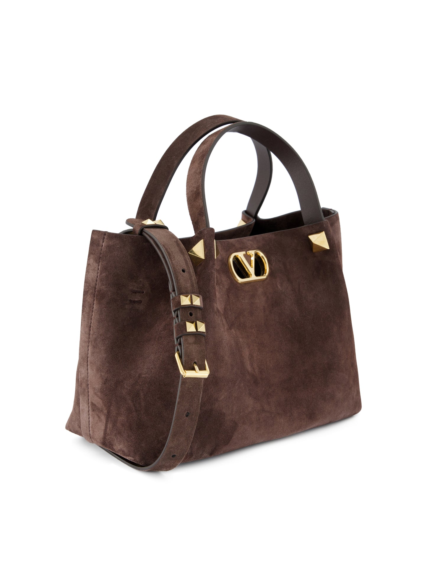 Borsa Piccola Shopping Morbida in Suede 9W2B0T83AHA 0TO VALENTINO GARAVANI 