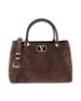 Borsa Piccola Shopping Morbida in Suede 9W2B0T83AHA 0TO VALENTINO GARAVANI 