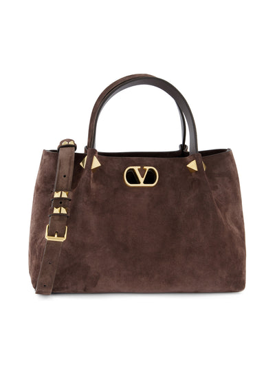 Borsa Piccola Shopping Morbida in Suede 9W2B0T83AHA 0TO VALENTINO GARAVANI 