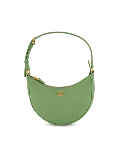 Mini borsa hobo VLogo Signature Valentino Garavani in Vitello. 9W2P0AK3SNP NPO VALENTINO GARAVANI 