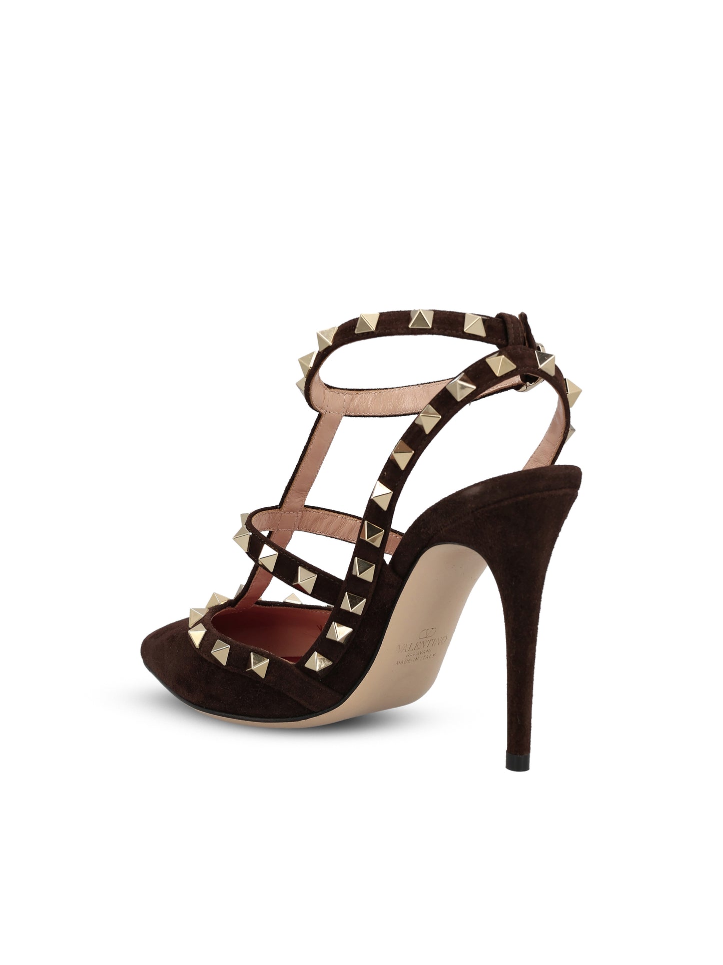 Décolleté Valentino Garavani Rockstud in camoscio 9W2S0393CVB 0TO VALENTINO GARAVANI 