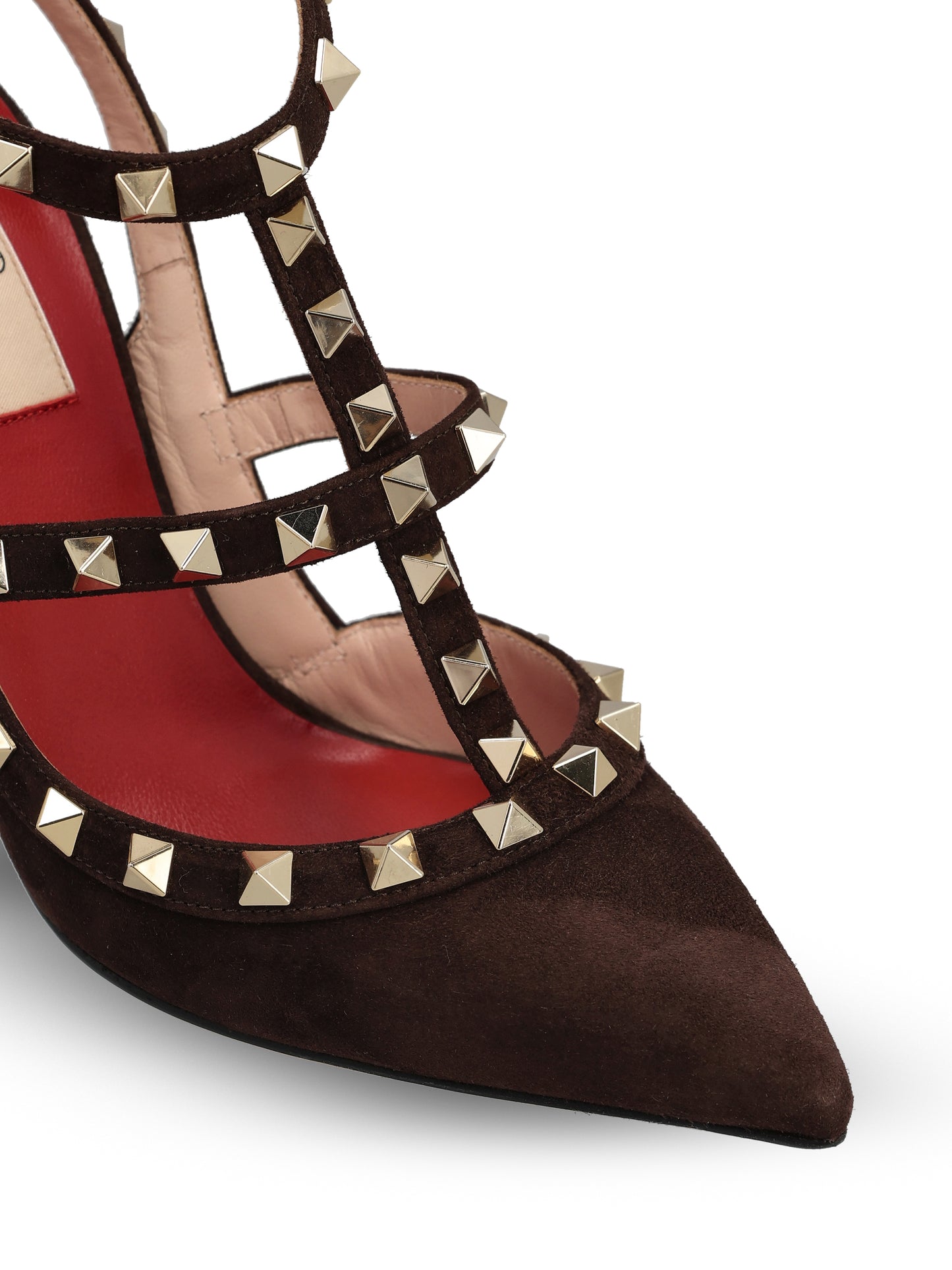 Décolleté Valentino Garavani Rockstud in camoscio 9W2S0393CVB 0TO VALENTINO GARAVANI 