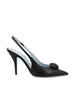Décolleté slingback in pelle. 9W2S0PR9DMD 0NO VALENTINO GARAVANI 