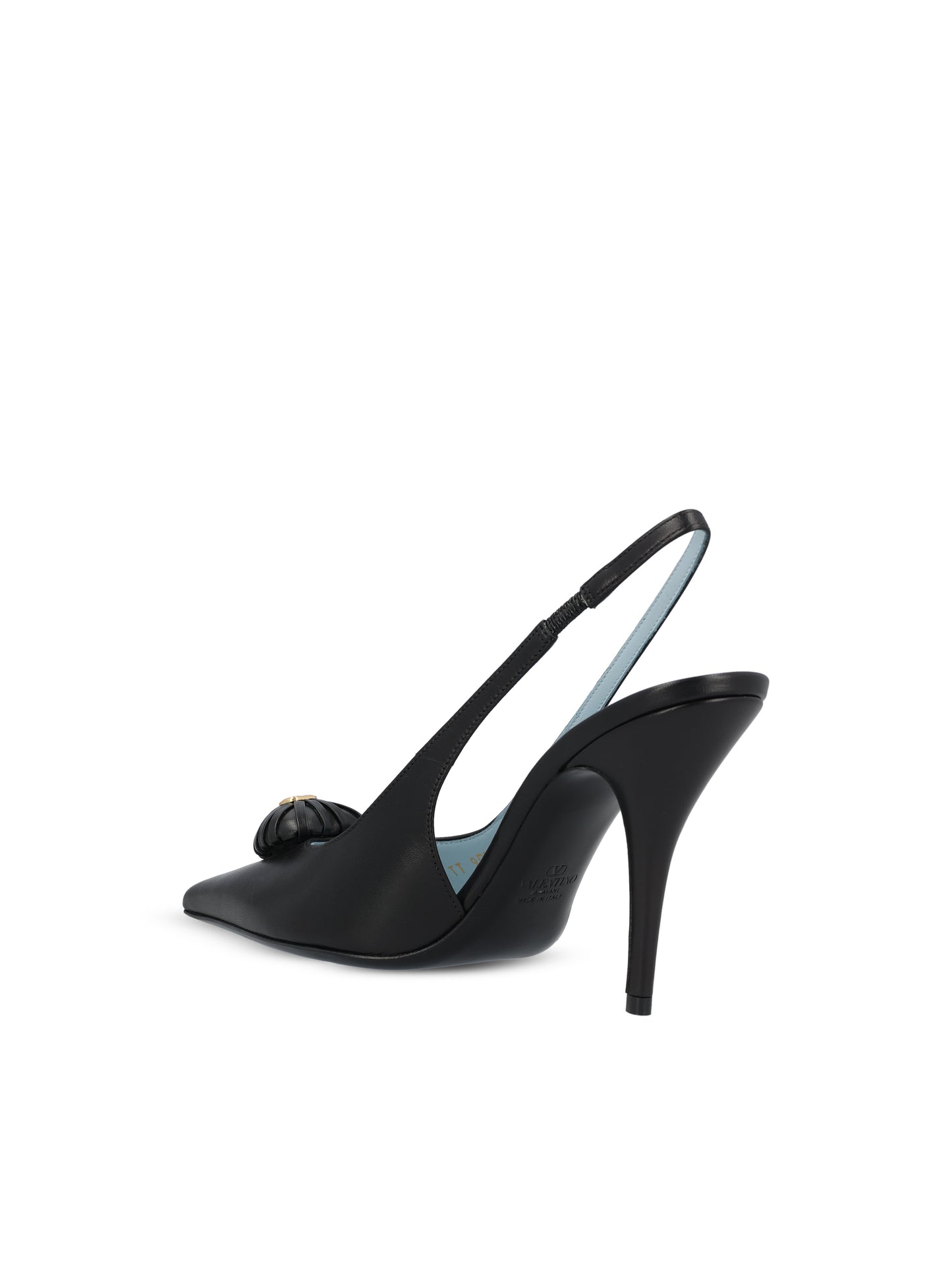 Décolleté slingback in pelle. 9W2S0PR9DMD 0NO VALENTINO GARAVANI 
