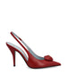 Décolleté slingback in pelle. 9W2S0PR9DMD W16 VALENTINO GARAVANI 