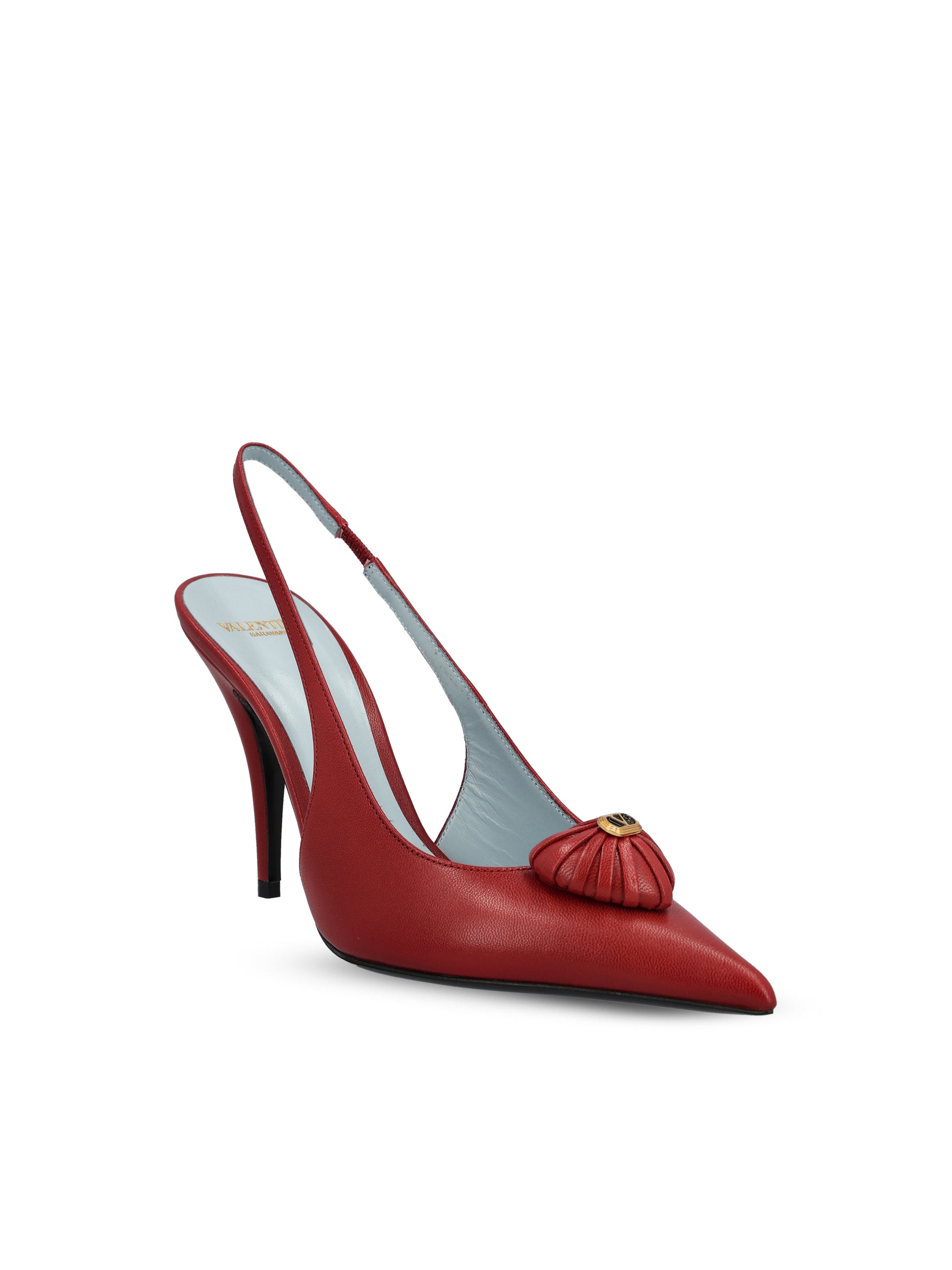 Décolleté slingback in pelle. 9W2S0PR9DMD W16 VALENTINO GARAVANI 