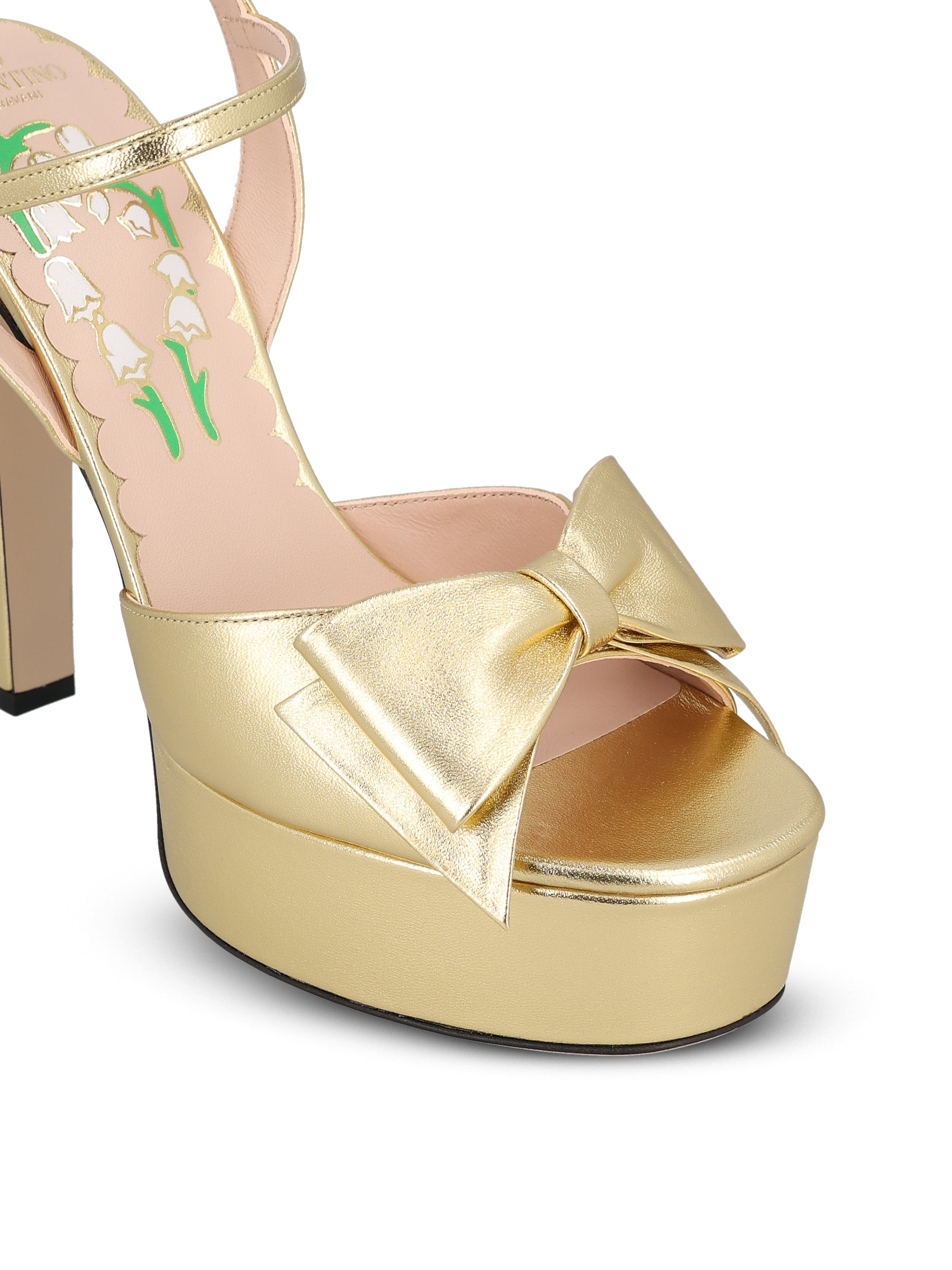 Sandalo in pelle. 9W2S0QC5KDR I8M VALENTINO GARAVANI 