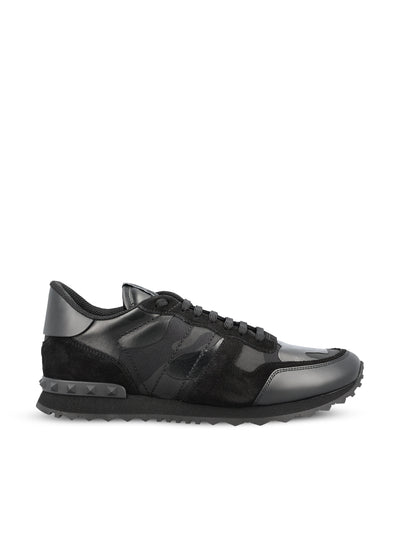 Sneakers in tessuto e pelle. 9Y2S0723NSD 0NO VALENTINO GARAVANI 