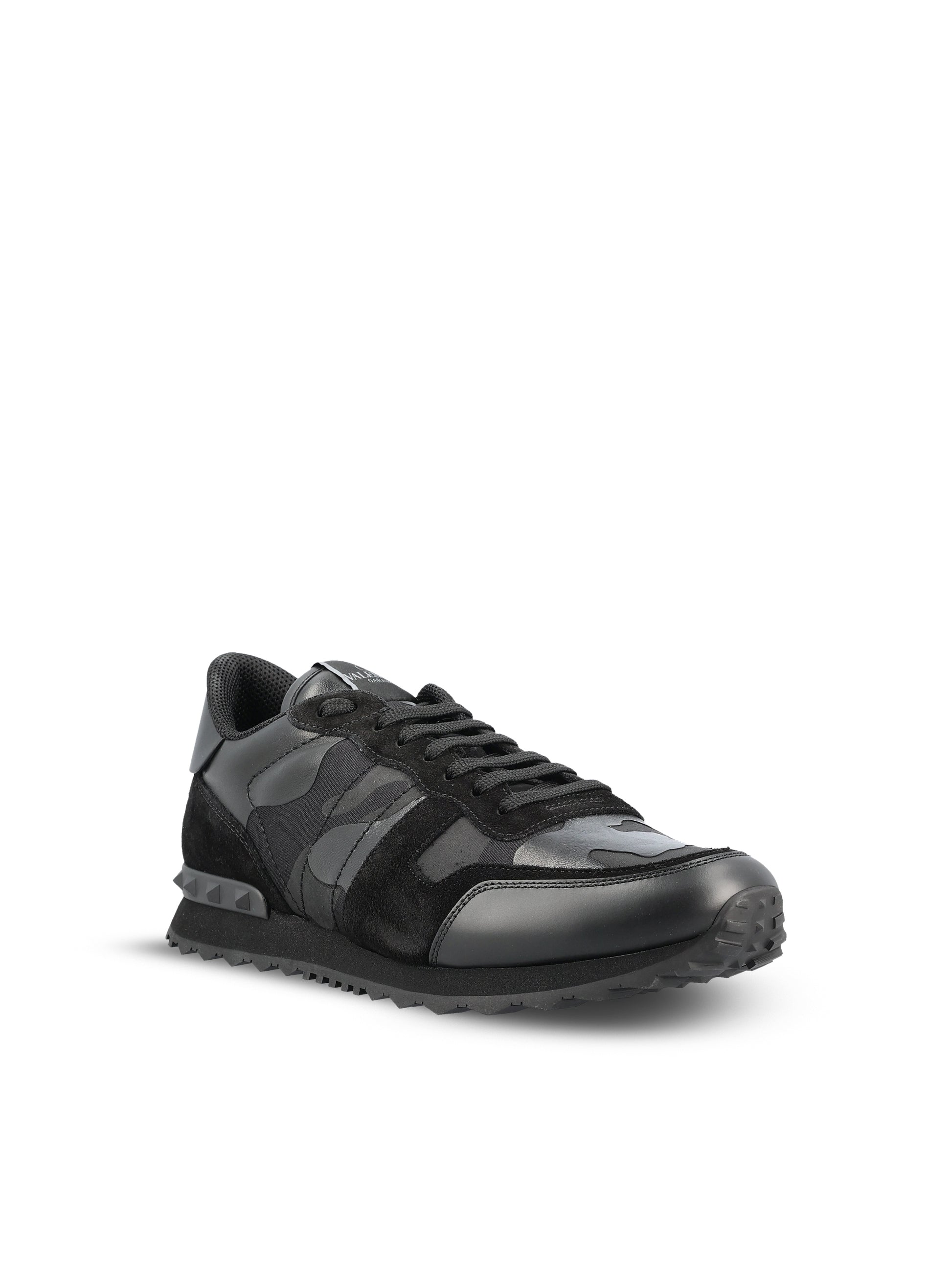Sneakers in tessuto e pelle. 9Y2S0723NSD 0NO VALENTINO GARAVANI 
