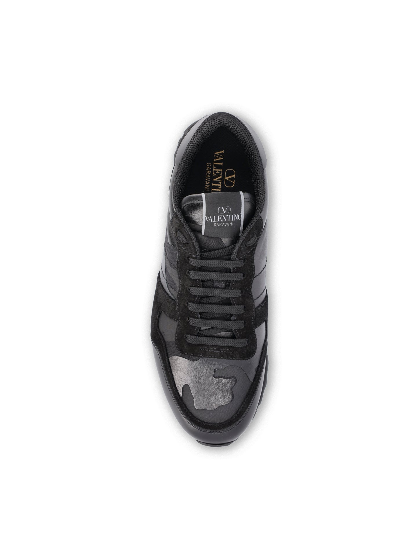 Sneakers in tessuto e pelle. 9Y2S0723NSD 0NO VALENTINO GARAVANI 