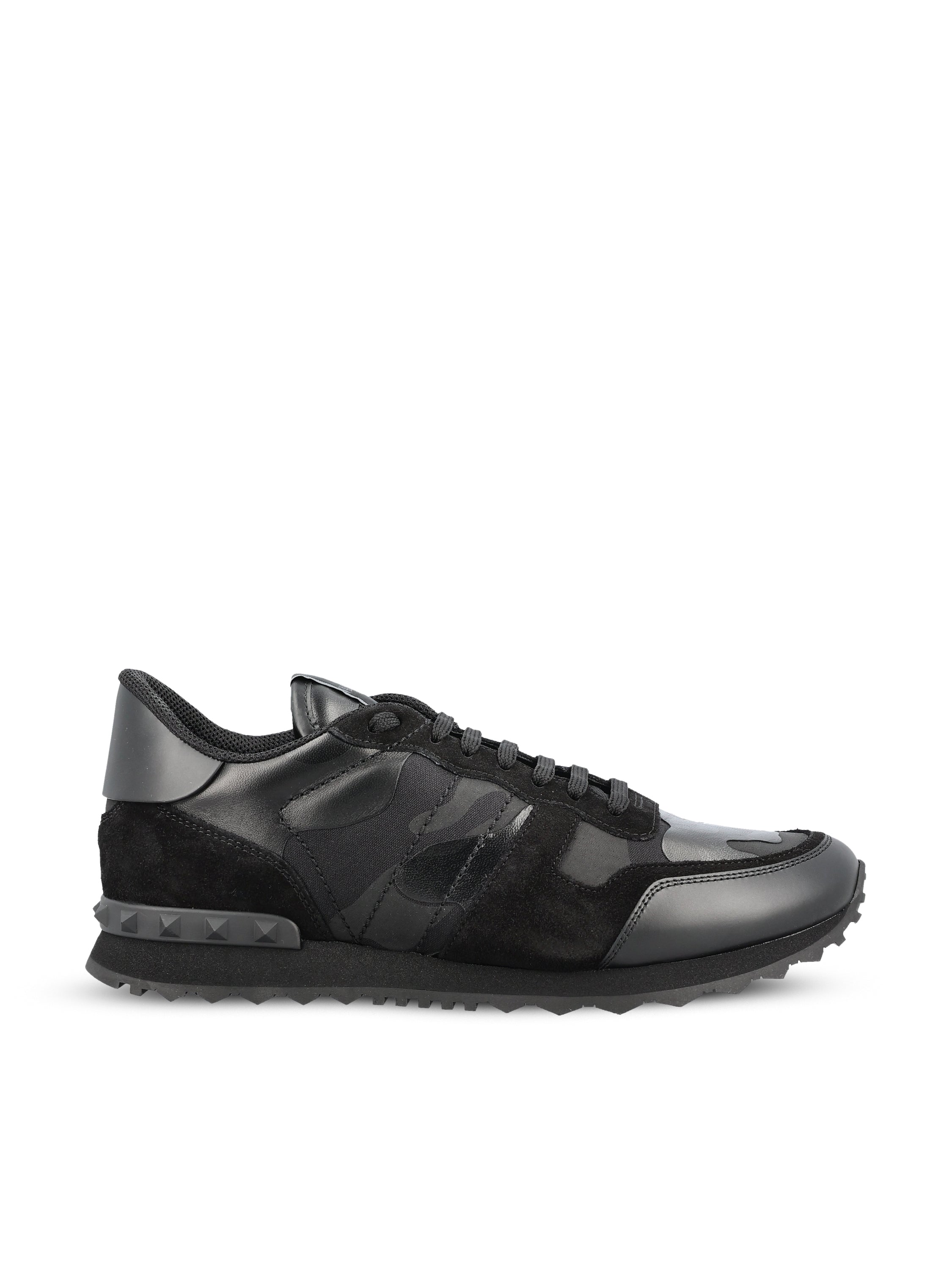 Sneakers in tessuto e pelle. 9Y2S0723NSD 0NO VALENTINO GARAVANI 
