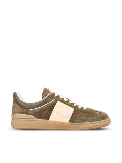 Sneaker Low Top Upvillage in crosta e vitello nappato 9Y2S0H77LAL 2AH VALENTINO GARAVANI 