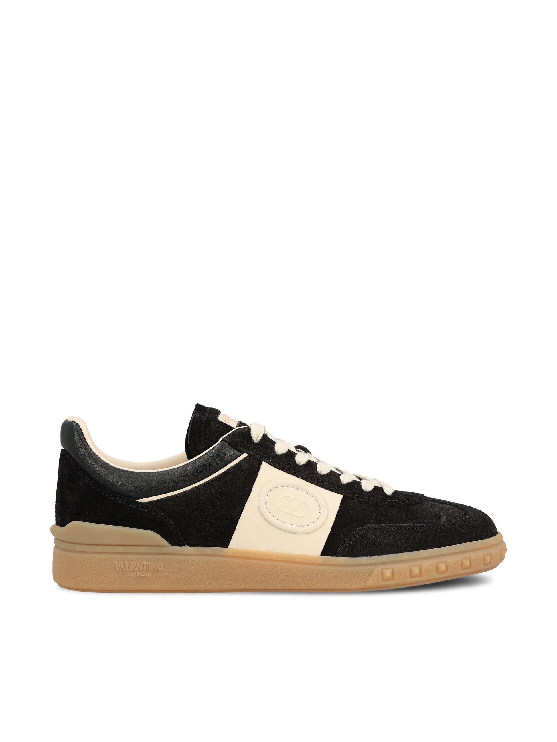 Sneaker Low Top Upvillage in crosta e vitello nappato 9Y2S0H77LAL CHQ VALENTINO GARAVANI 