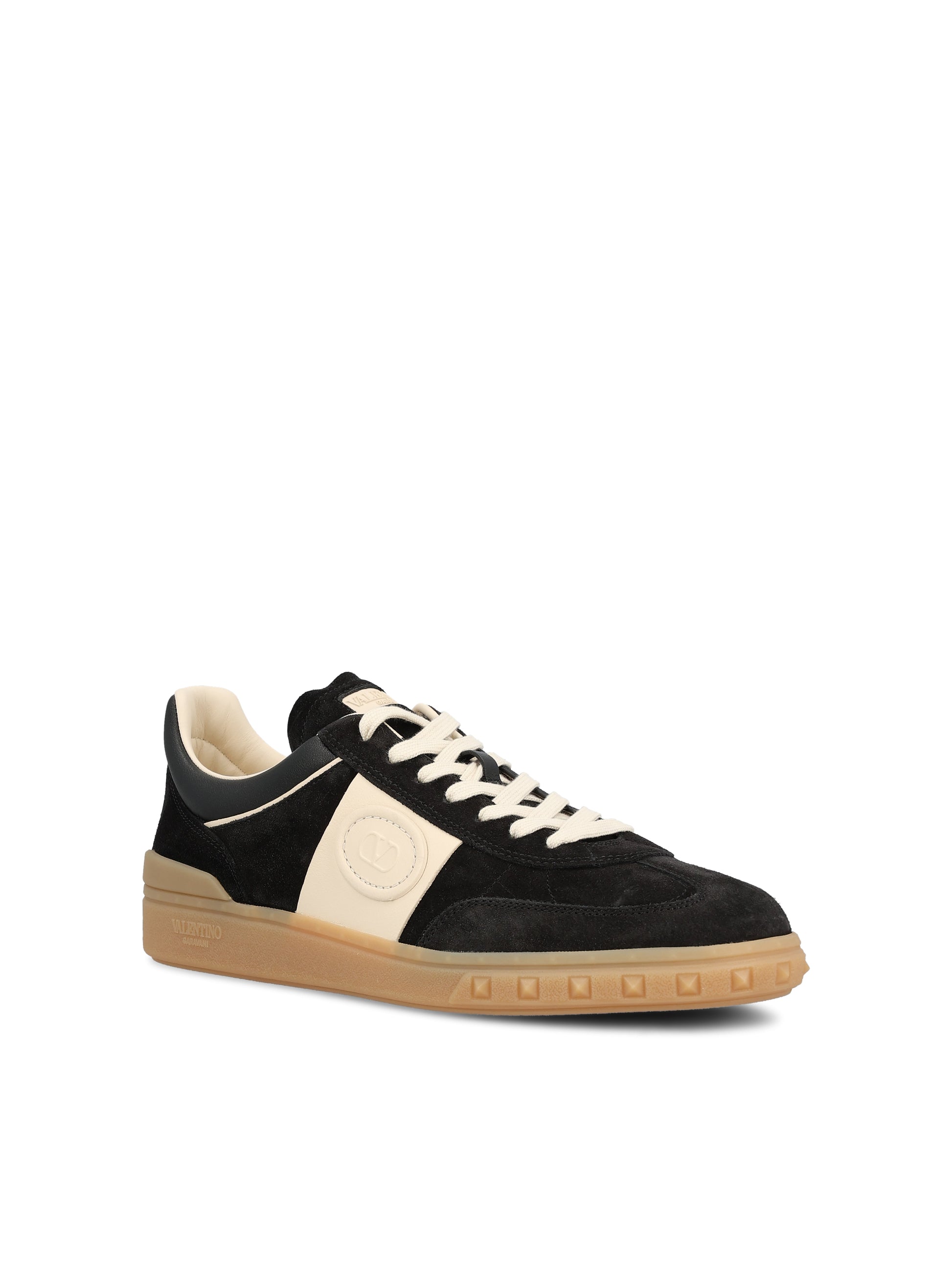 Sneaker Low Top Upvillage in crosta e vitello nappato 9Y2S0H77LAL CHQ VALENTINO GARAVANI 