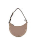 Mini borsa hobo Rockstud in Vitello granato ZW2P0AI7VSH P45 VALENTINO GARAVANI 