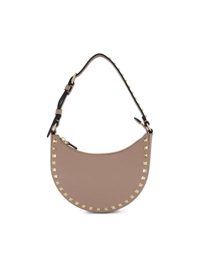 Mini borsa hobo Rockstud in Vitello granato ZW2P0AI7VSH P45 VALENTINO GARAVANI 