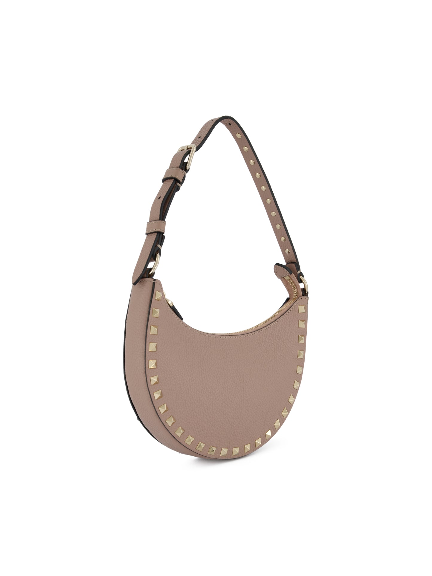 Mini borsa hobo Rockstud in Vitello granato ZW2P0AI7VSH P45 VALENTINO GARAVANI 