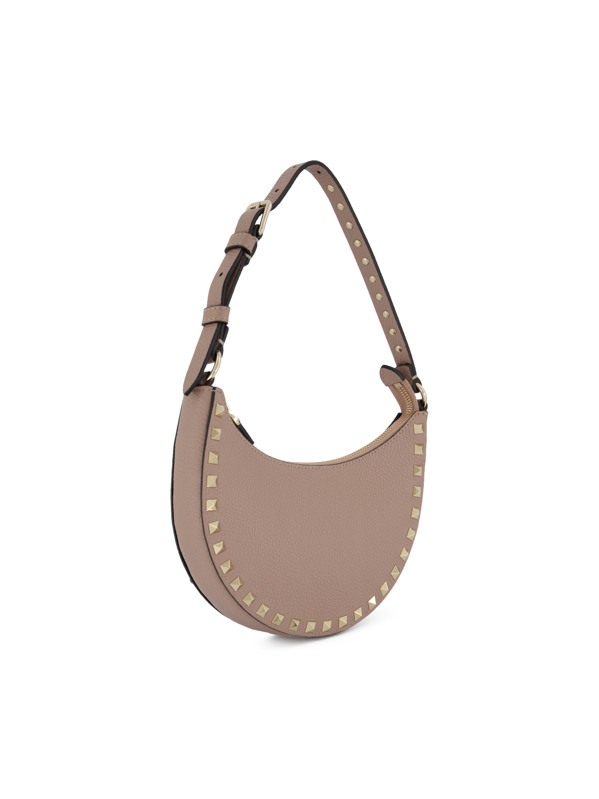 Mini borsa hobo Rockstud in Vitello granato ZW2P0AI7VSH P45 VALENTINO GARAVANI 