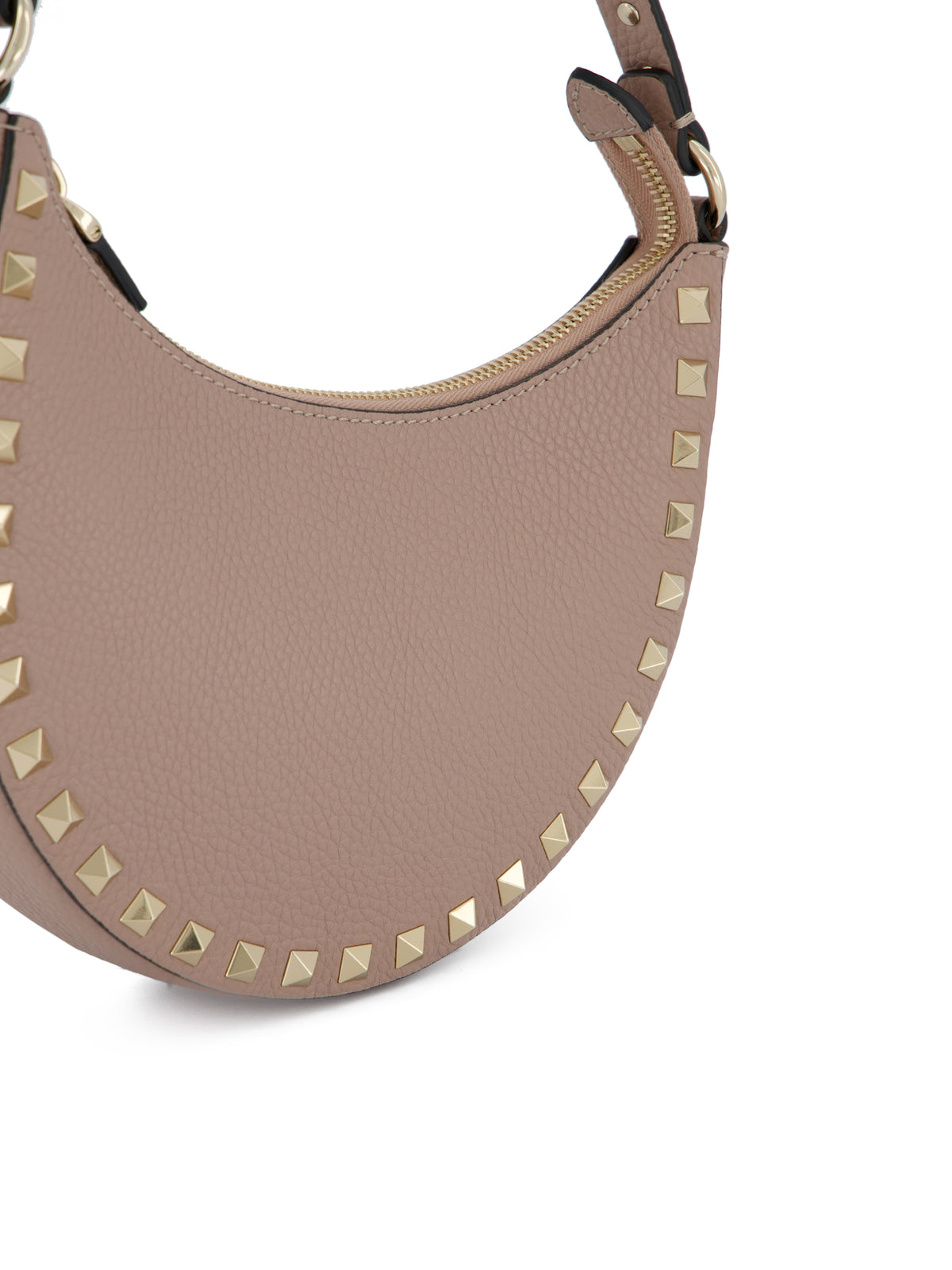 Mini borsa hobo Rockstud in Vitello granato ZW2P0AI7VSH P45 VALENTINO GARAVANI 