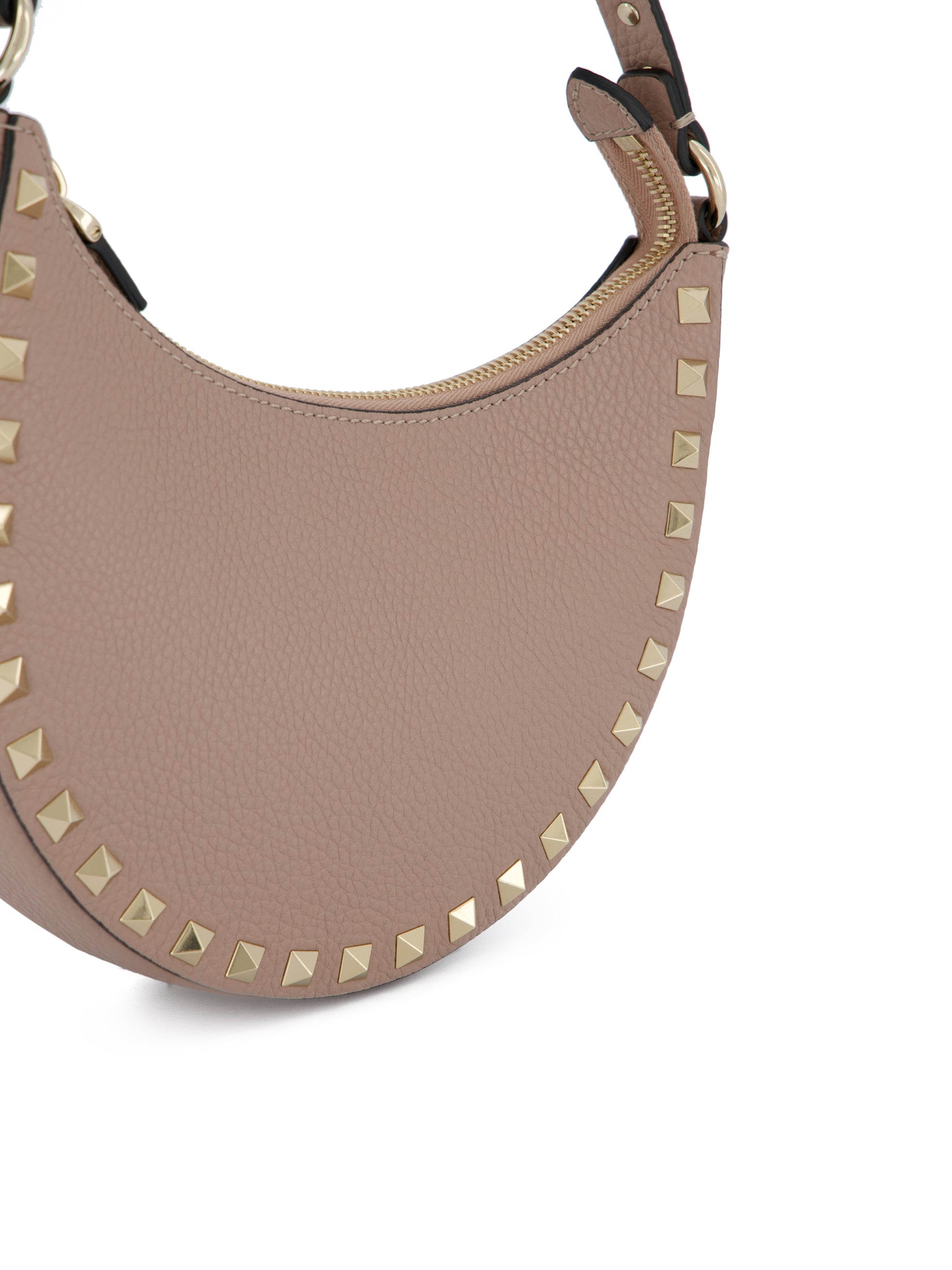 Mini borsa hobo Rockstud in Vitello granato ZW2P0AI7VSH P45 VALENTINO GARAVANI 