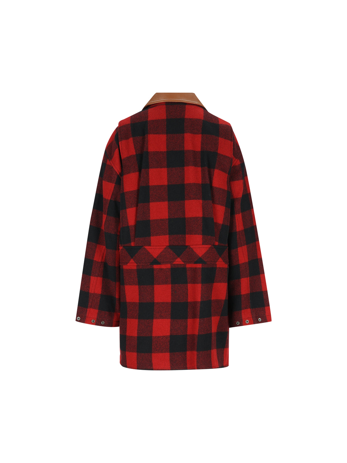Cappotto Barn in misto lana CFWMOU2000FRUT5656 5321 WOOLRICH 