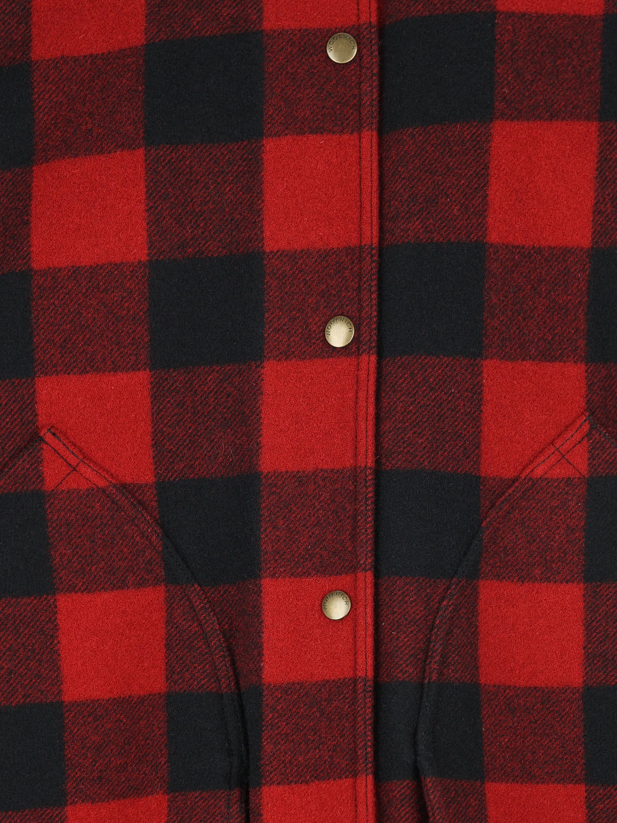 Cappotto Barn in misto lana CFWMOU2000FRUT5656 5321 WOOLRICH 