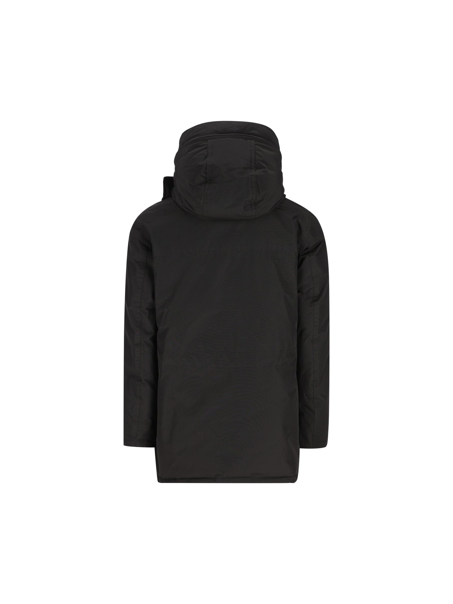 Parka Evolution in Ramar Cloth CFWOOU0866MBUT0001 BLK WOOLRICH 
