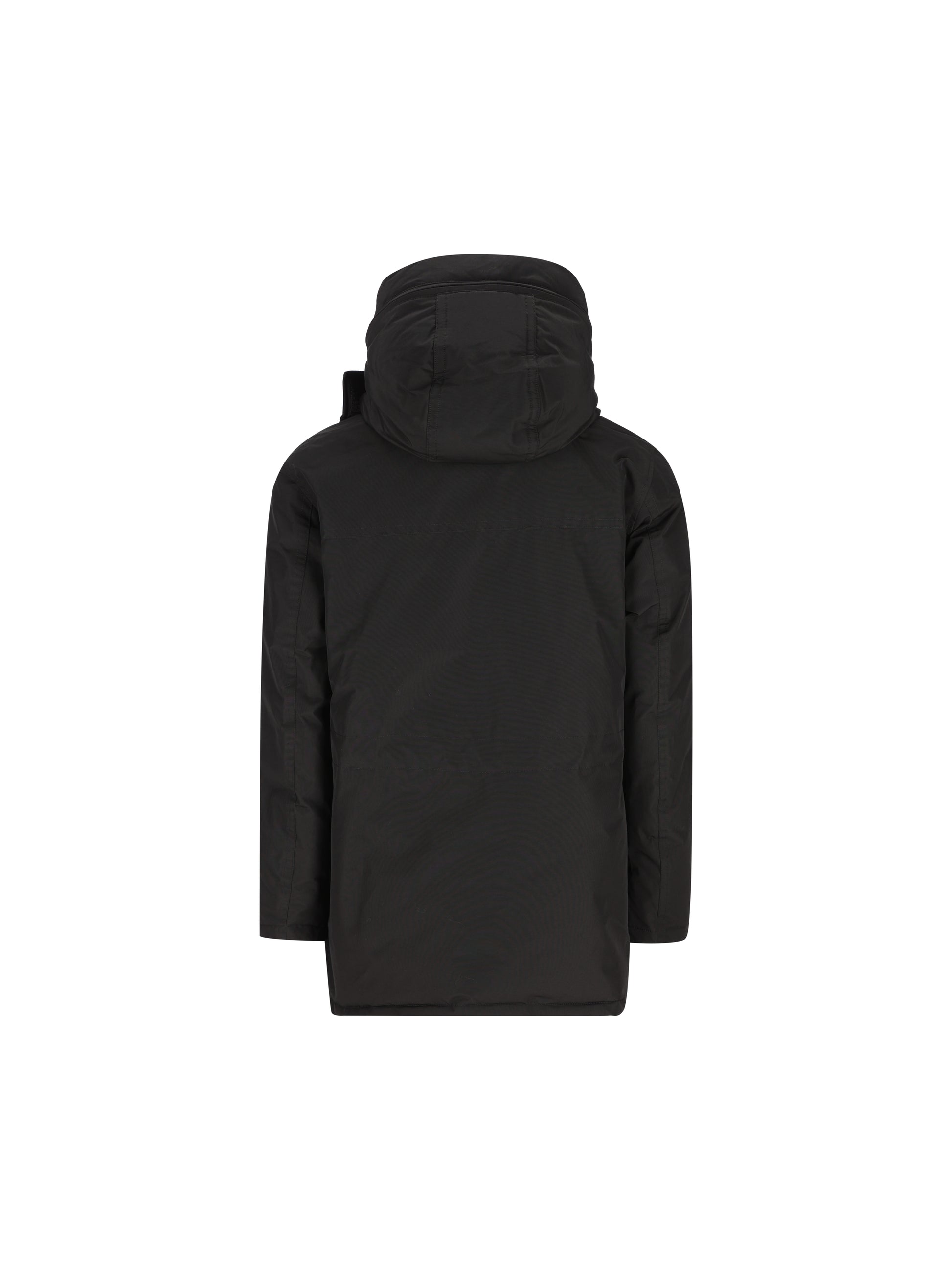 Parka Evolution in Ramar Cloth CFWOOU0866MBUT0001 BLK WOOLRICH 