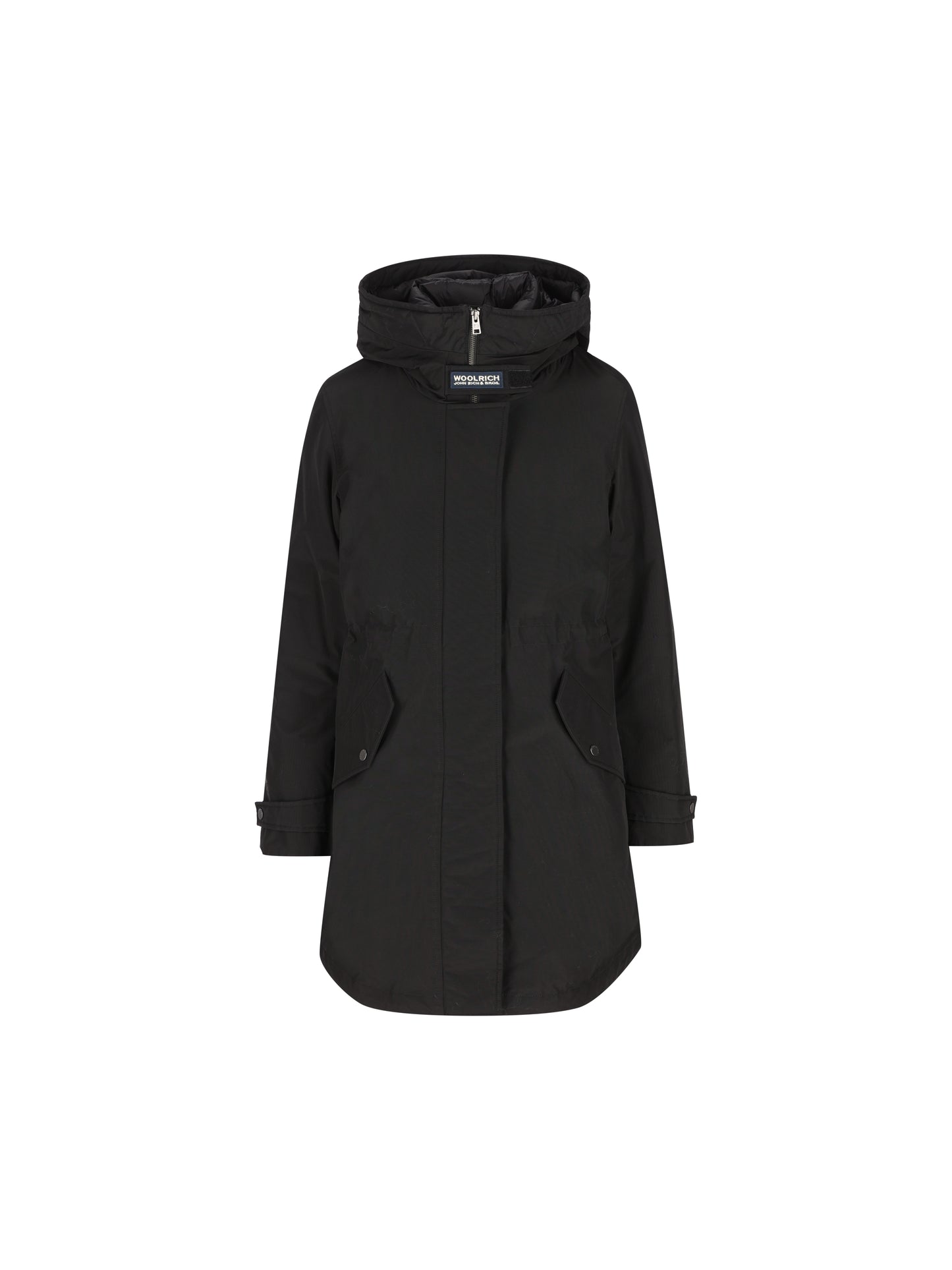 Woolrich Authentic 3 in 1 Parka in Ramar Cloth CFWWOU1105FBUT0001 BLK WOOLRICH 