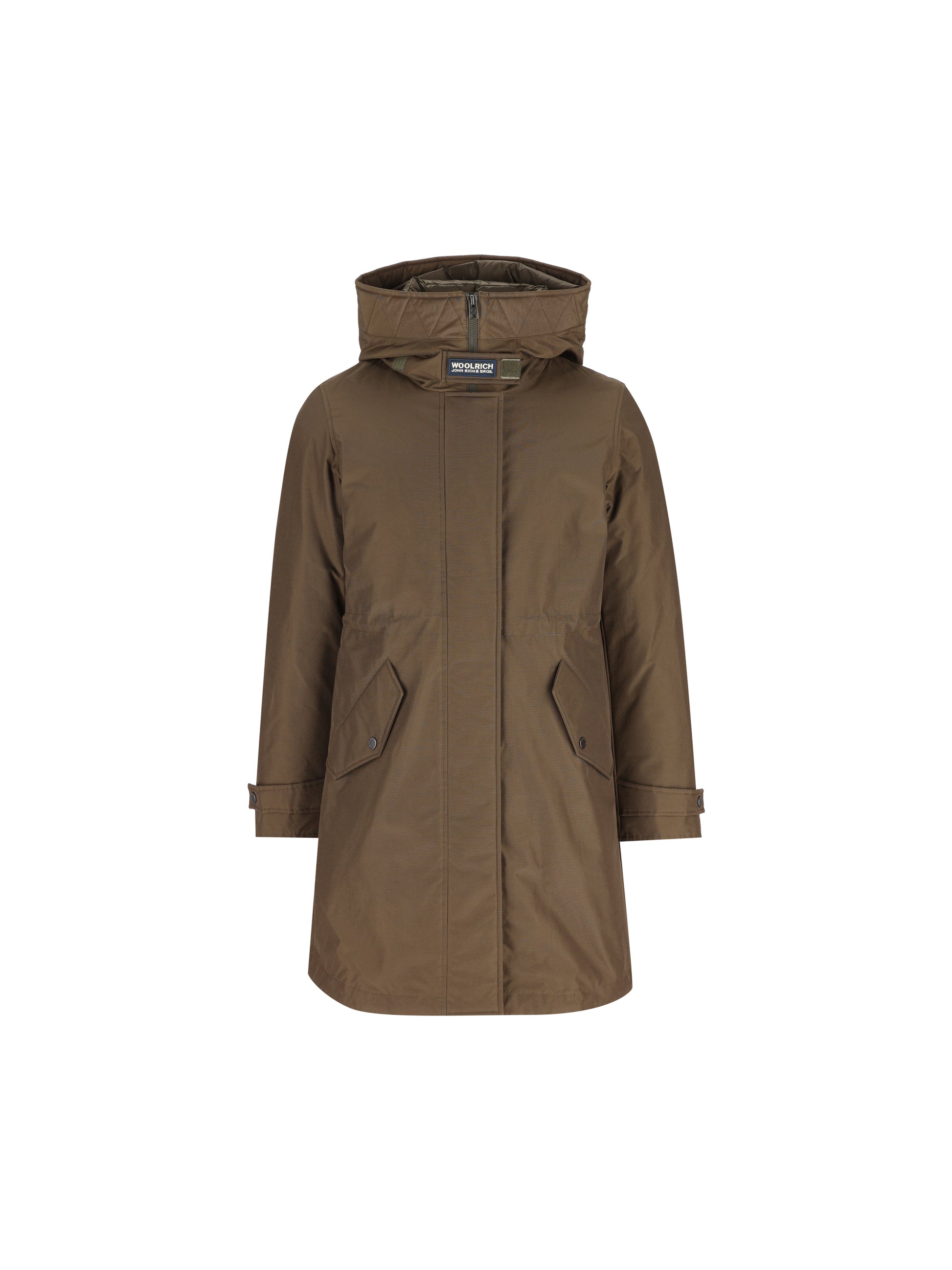 Woolrich Authentic 3 in 1 Parka in Ramar Cloth CFWWOU1105FBUT0001 DAG WOOLRICH 