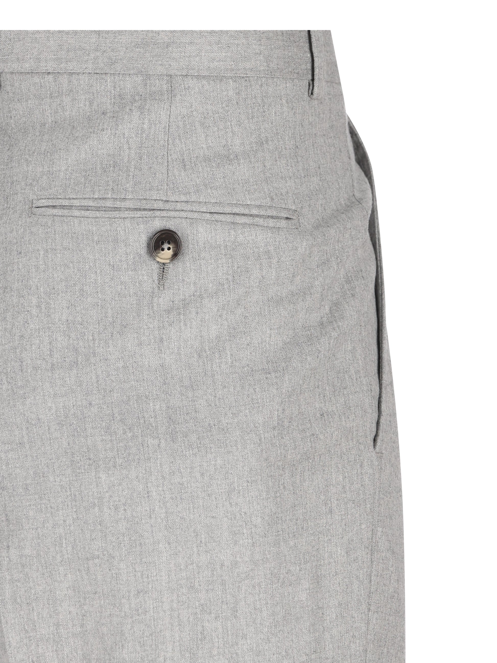 Pantaloni Sartoriali Pleated in Lana R430F19A4 75PM126R ZEGNA 