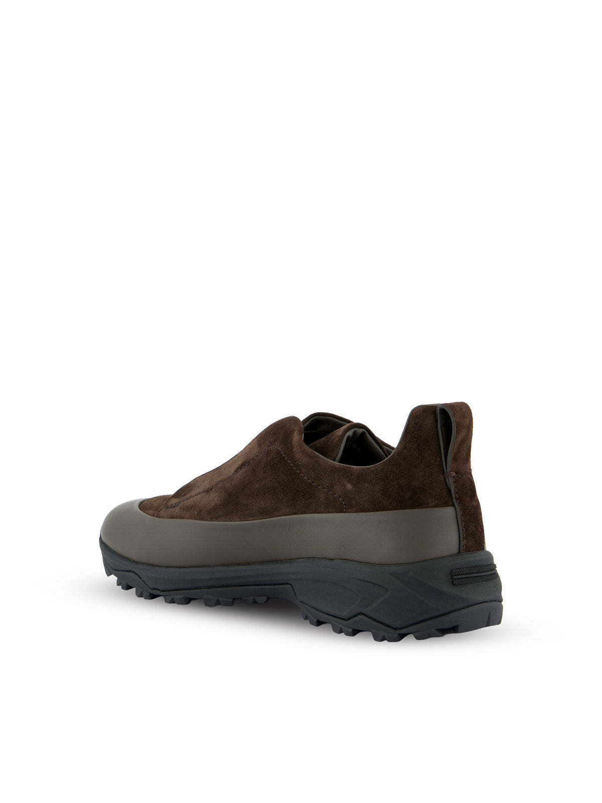 Sneakers realizzate in pelle e suede. RLHNEL S7008ZTDM ZEGNA 