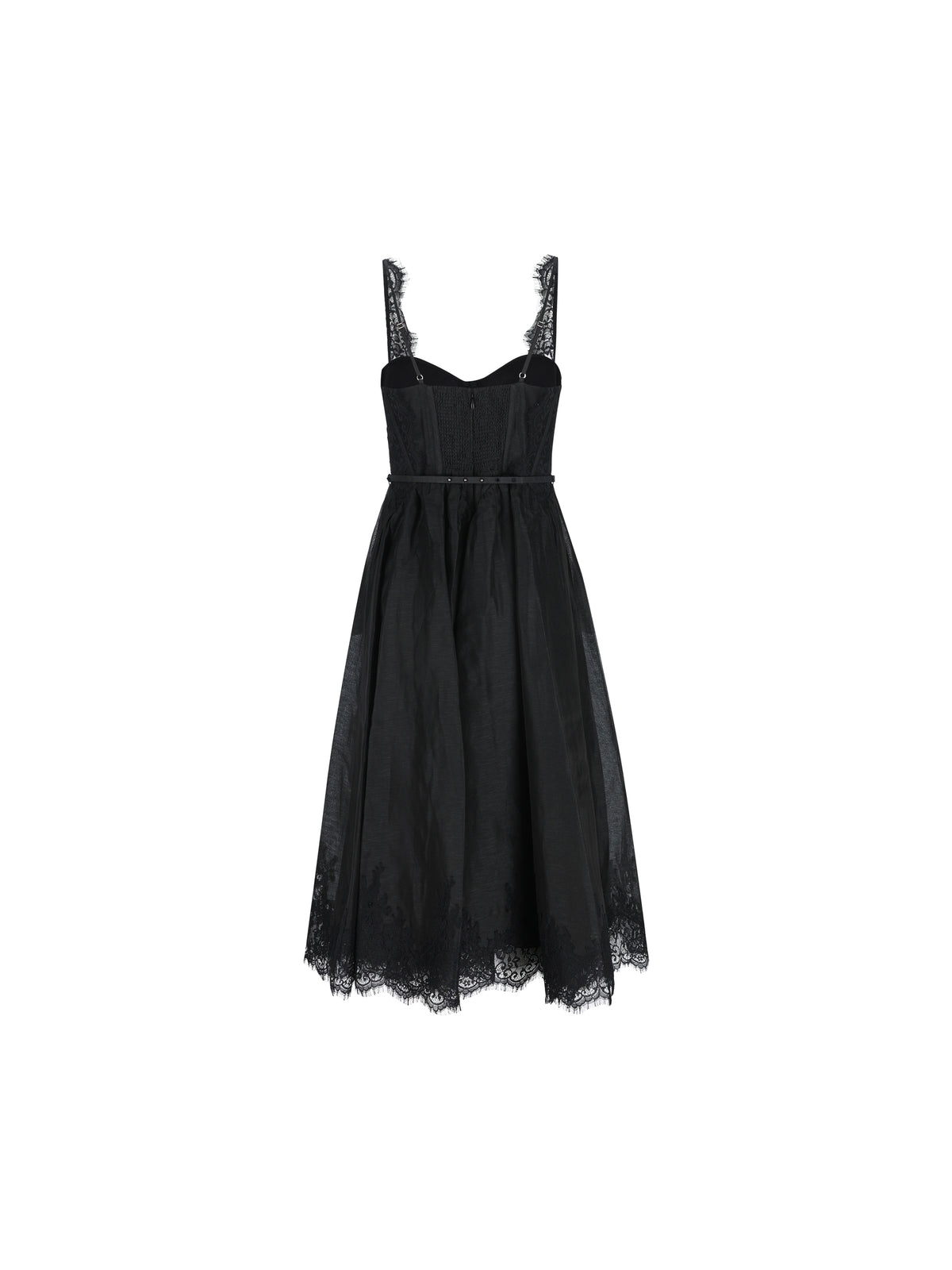 Abito realizzato in lino 0226DF261 BLK ZIMMERMANN 