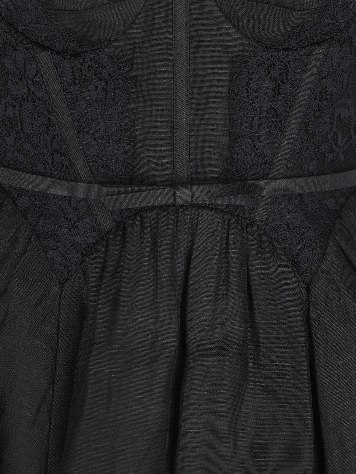 Abito realizzato in lino 0226DF261 BLK ZIMMERMANN 