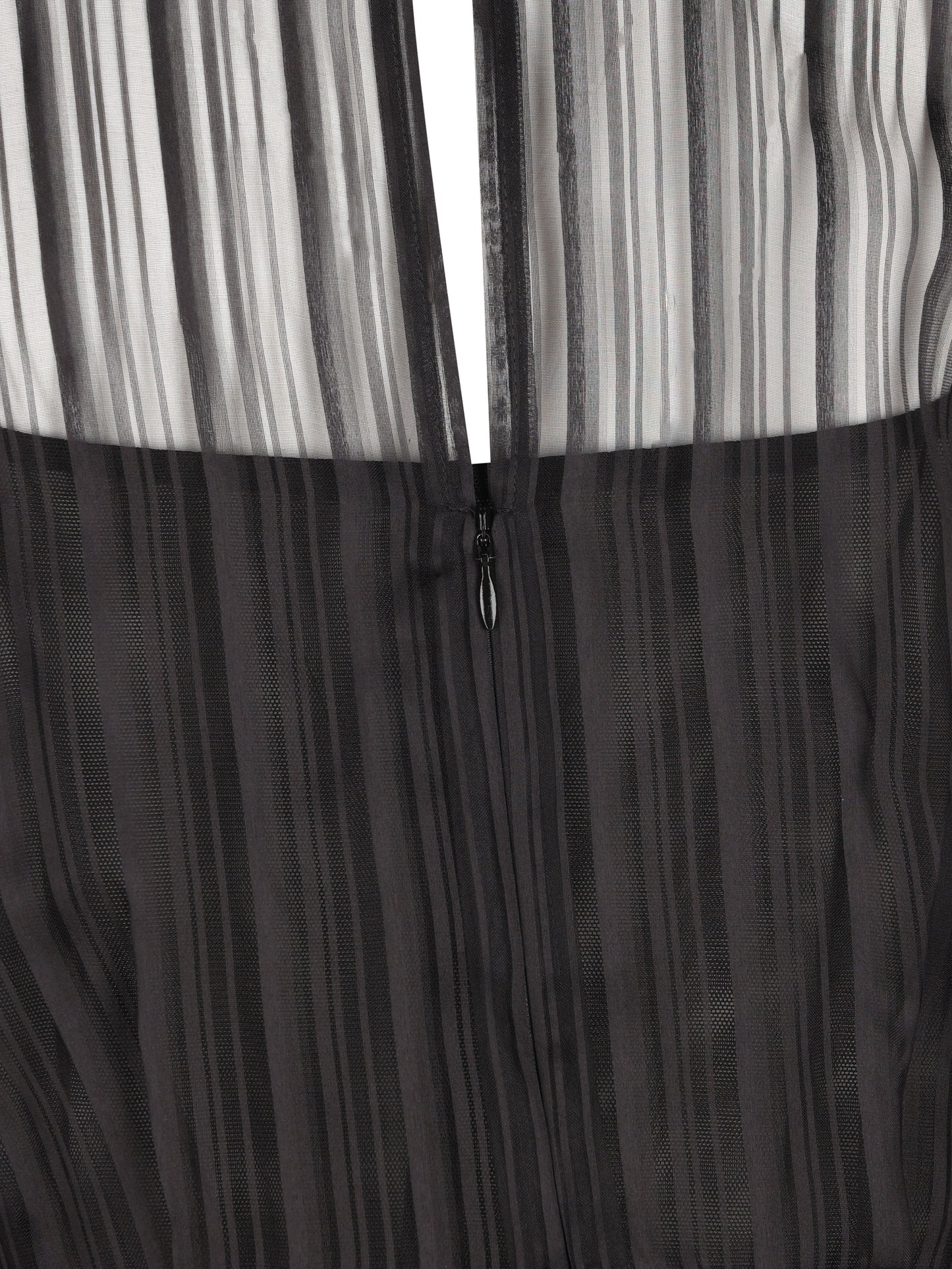 Mini Abito a Campana Valiant in organza di seta 0250DF261 BLK ZIMMERMANN 