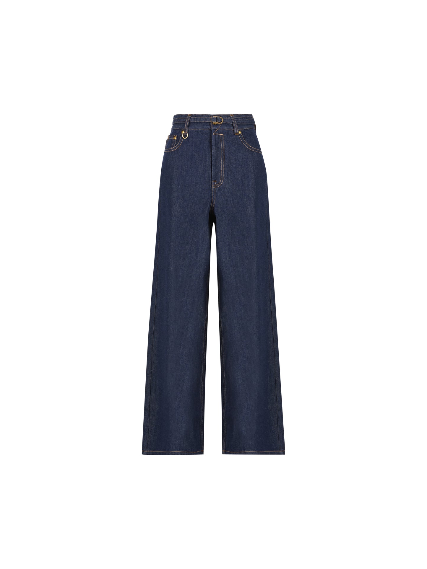 Jeans a Zampa in Denim Blu Harbour con Cintura Rimovibile 0640PF26R HABL ZIMMERMANN 