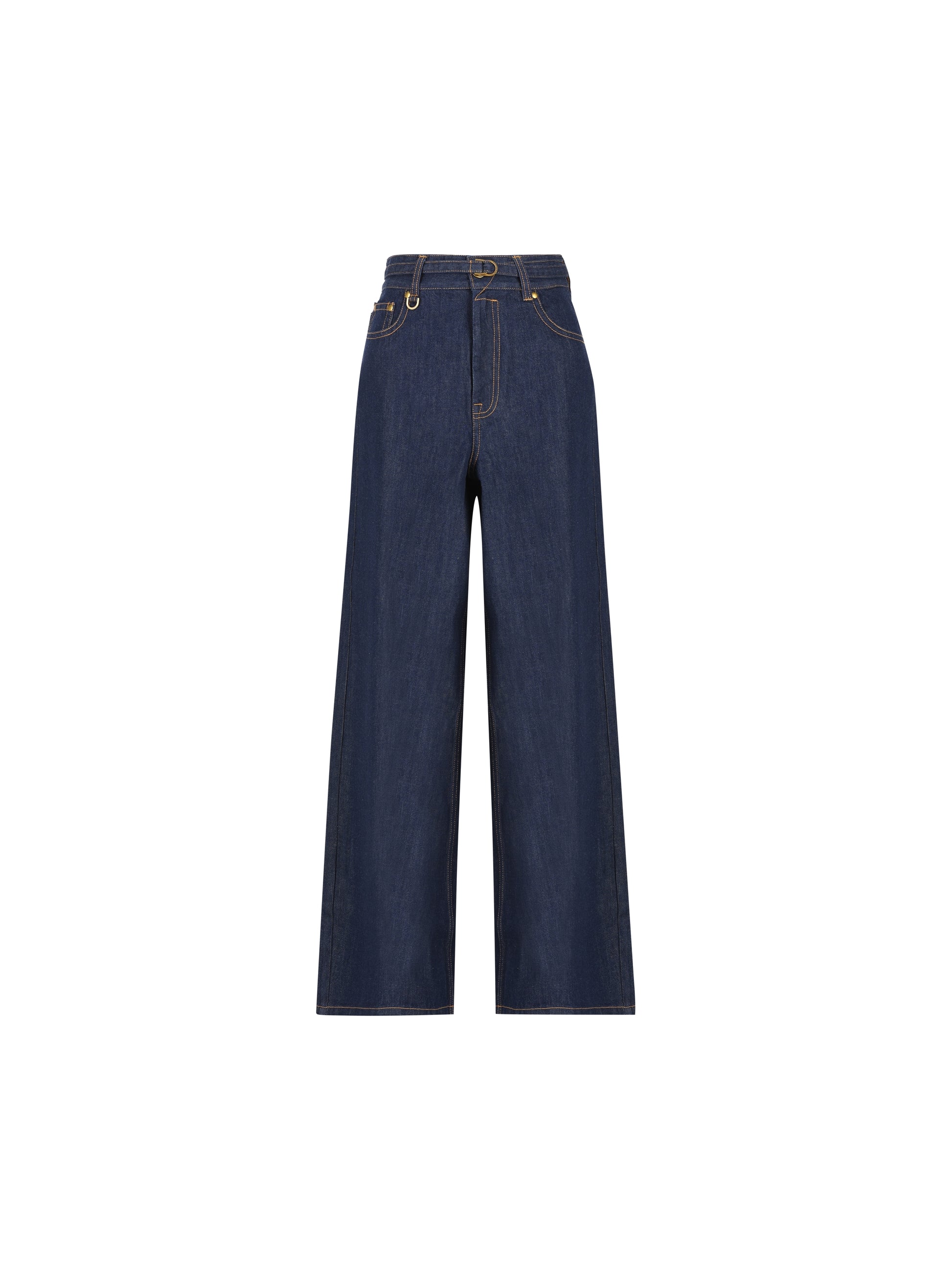 Jeans a Zampa in Denim Blu Harbour con Cintura Rimovibile 0640PF26R HABL ZIMMERMANN 