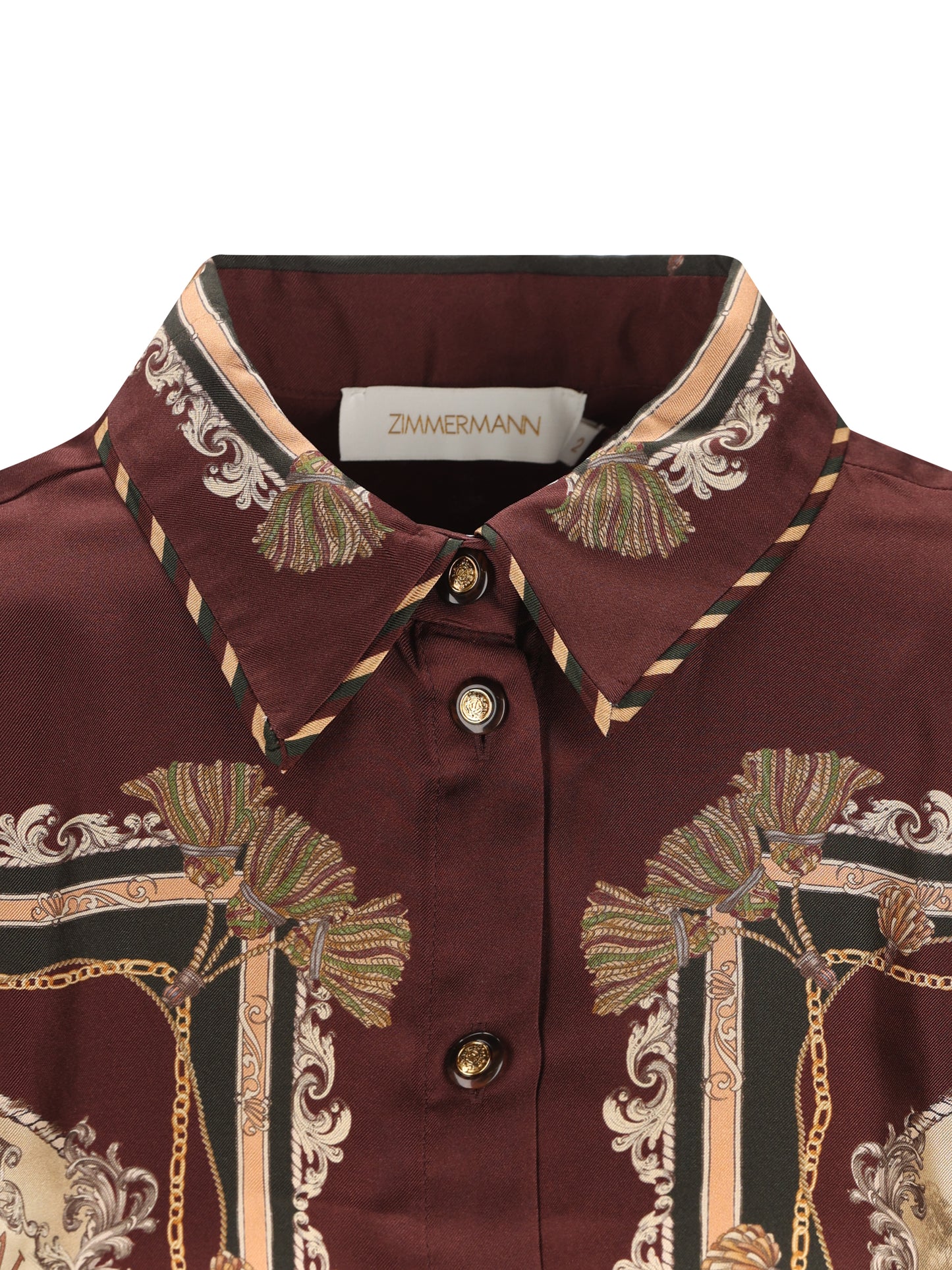 Camicia realizzata in seta. 0901TF261 PLSCF ZIMMERMANN 