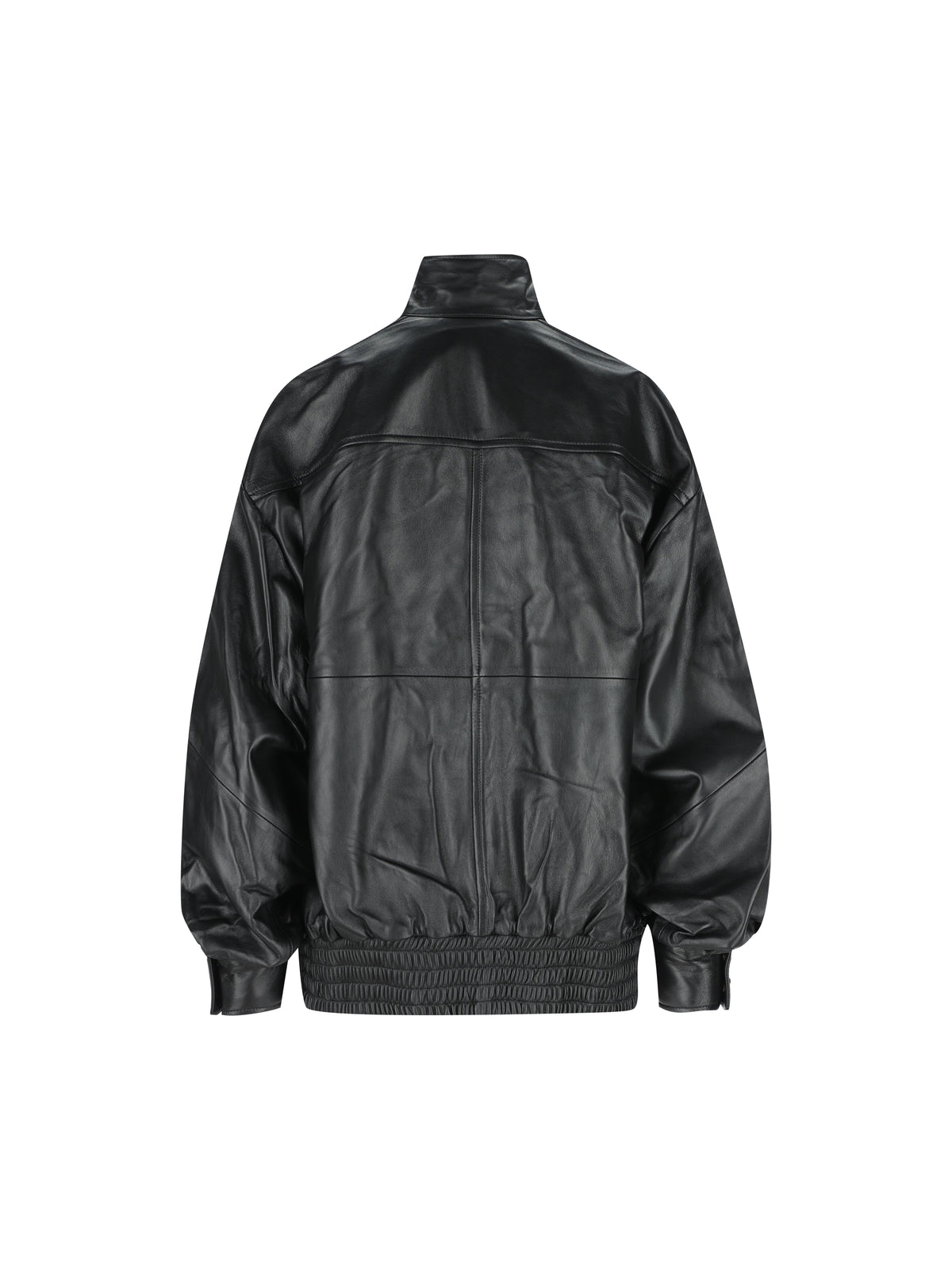 Bomber in pelle Valiant in nero 1013JF261 BLK ZIMMERMANN 