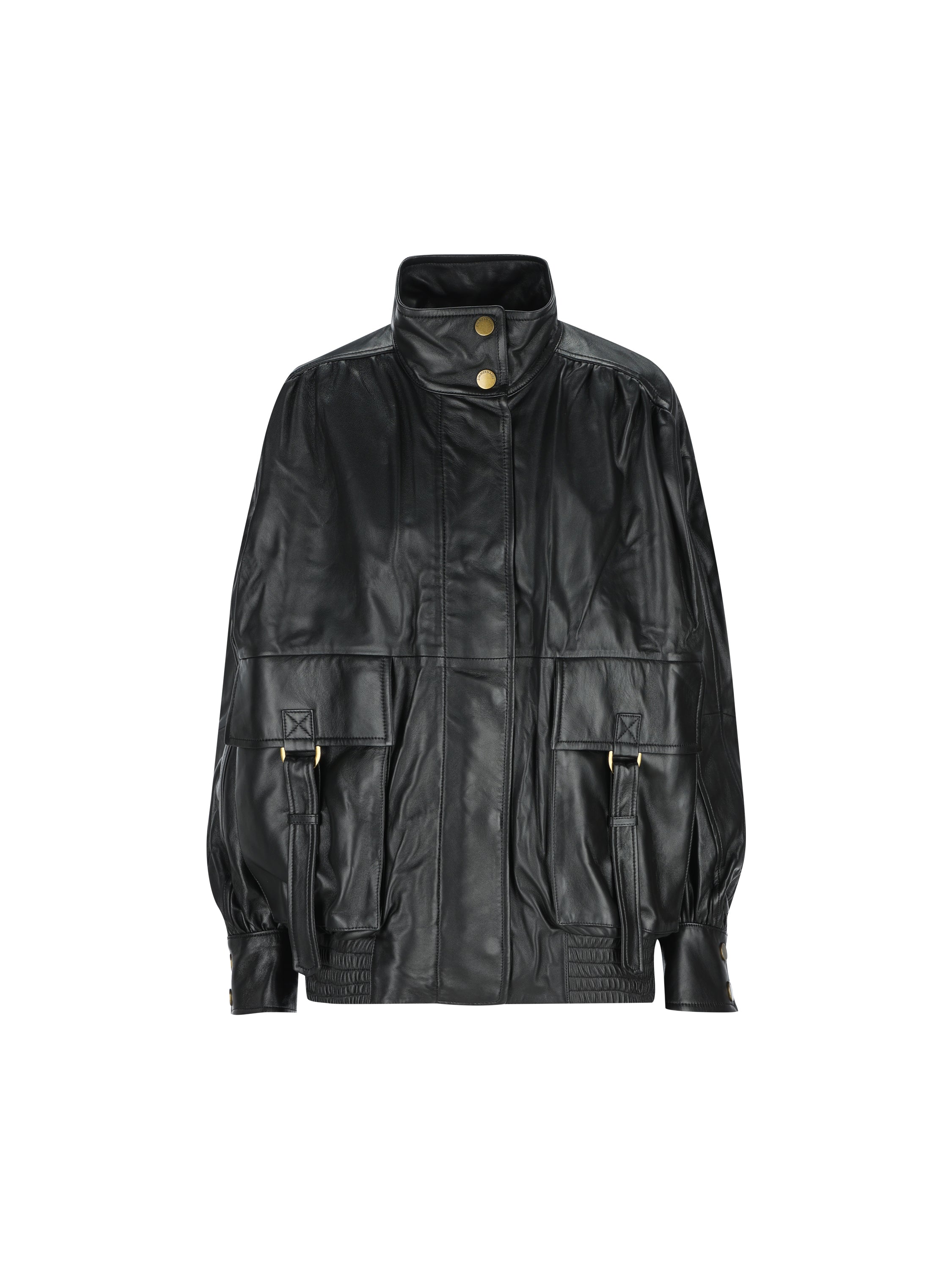 Bomber in pelle Valiant in nero 1013JF261 BLK ZIMMERMANN 