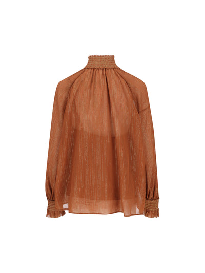 Blusa in cotone 9005TSS261 TAN ZIMMERMANN 