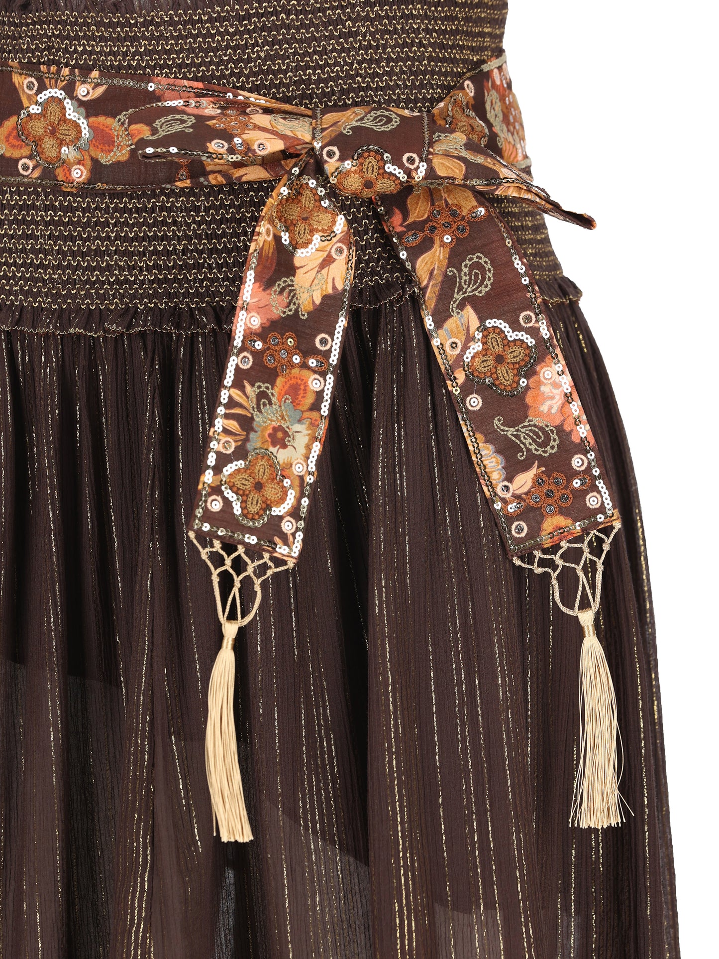 Gonna realizzata in cotone misto seta. 9013SSS261 CHO ZIMMERMANN 