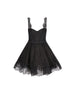 Mini abito Valiant con pizzo 9399DF261 BLK ZIMMERMANN 