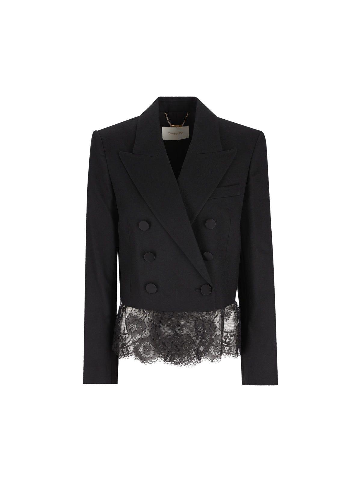 Blazer realizzato in pizzo 9543JF261 BLK ZIMMERMANN 